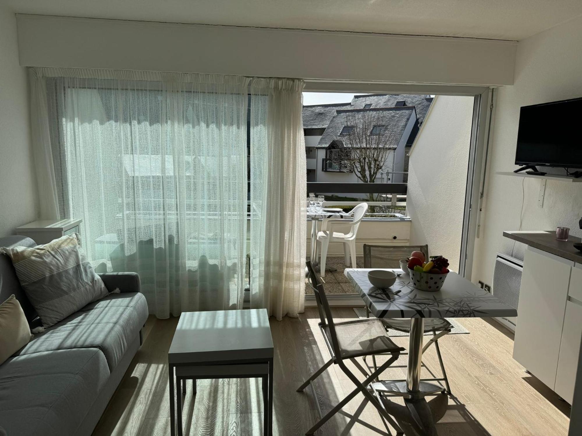 Confortable Studio, Wifi, Parking, Proche Plage Carnac Exteriör bild